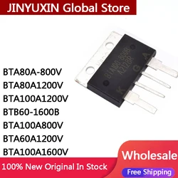 5Pcs New Original BTA80A-800V BTA80A1200V BTA100A1200V BTB60-1600B BTA100A800V BTA60A1200V BTA100A1600V IC Chip Stock Wholesale