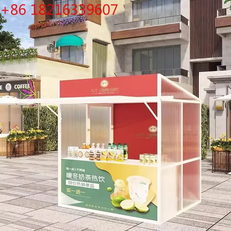 YAO Outdoor Commercial Street Scaffolding Shopping Mall Stall Activities Mobile Snack Market Stall