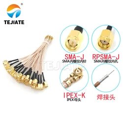 1PCS SMA-J/UF. L-RG178 SMA male to RF Antena UFL Seat RF coaxial cable SMA-J to uFL/u.FL/RF Antena UFL Seat female adapter