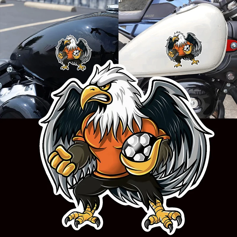 

1 шт. EAGLE креативная наклейка на мотоцикл, водостойкая для мотоцикла, топливный бак, шлем, забавный декор, чехол, царапины, виниловая наклейка для ноутбука