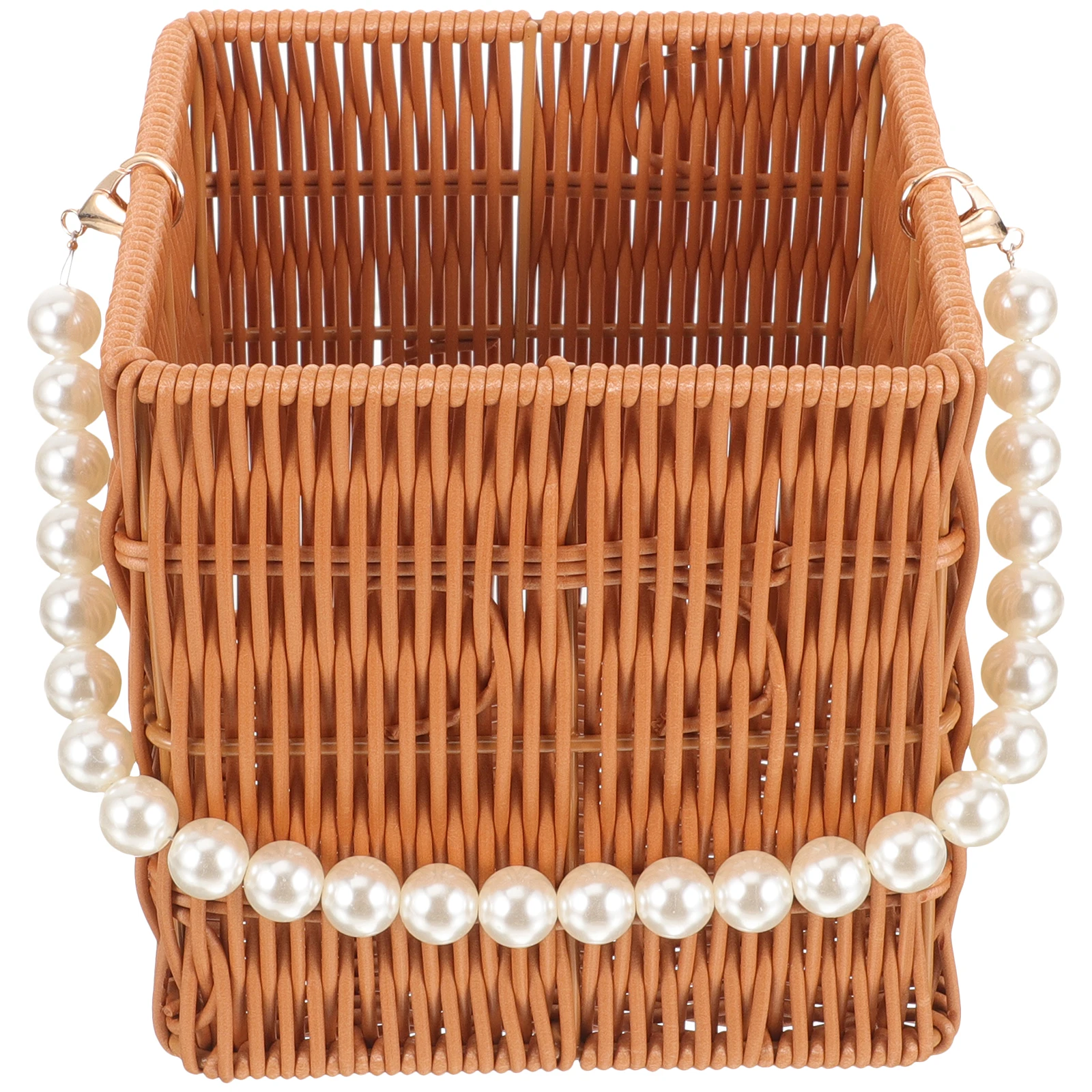 

Woven Storage Decor Flower Arrangement Basket Woven Baskets For Simple Basket Gifts Simple Pearl H made Baskets