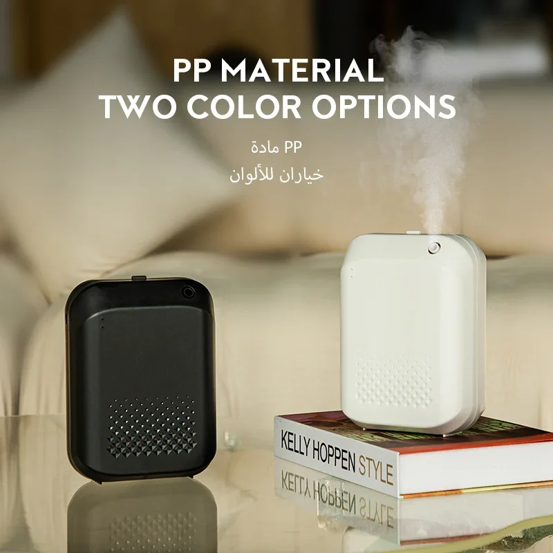 NAMSTE Aromatic Oil Diffuser Electric Air Freshener Machine Battery Wall Hanging Waterless Essential Oil Diffuser For Hotel Home image 2