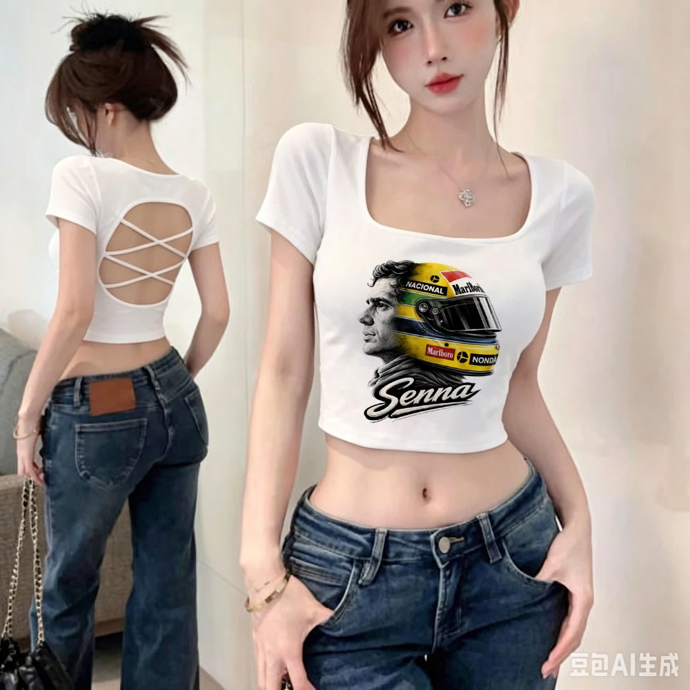camiseta-cropped-ayrton-senna-shoujo-liquidacao-de-verao-estilo-grunge-japones-y2k-emo-barato-e-fofo