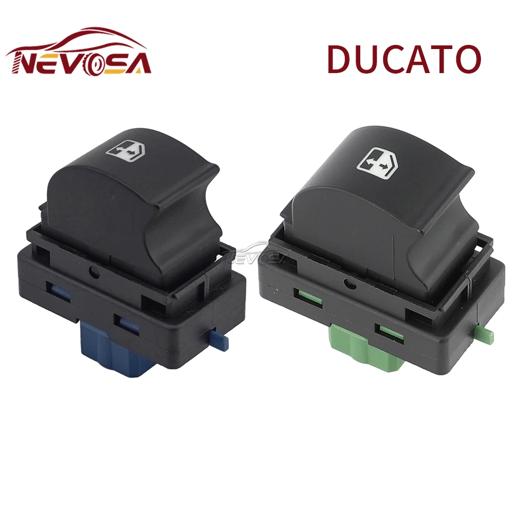 NEVOSA For Fiat Ducato Citroen Jumper Peugeot Boxer 735532906 735421717 Electric Power Lifter Window Switch Glass Button 6554.XV