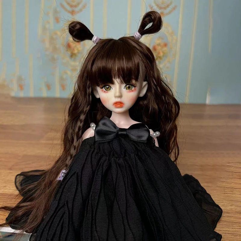 New 1/6 Bjd Doll DIY Practice Makeup Doll Head 28cm Doll Toys for Girls Holiday Gifts