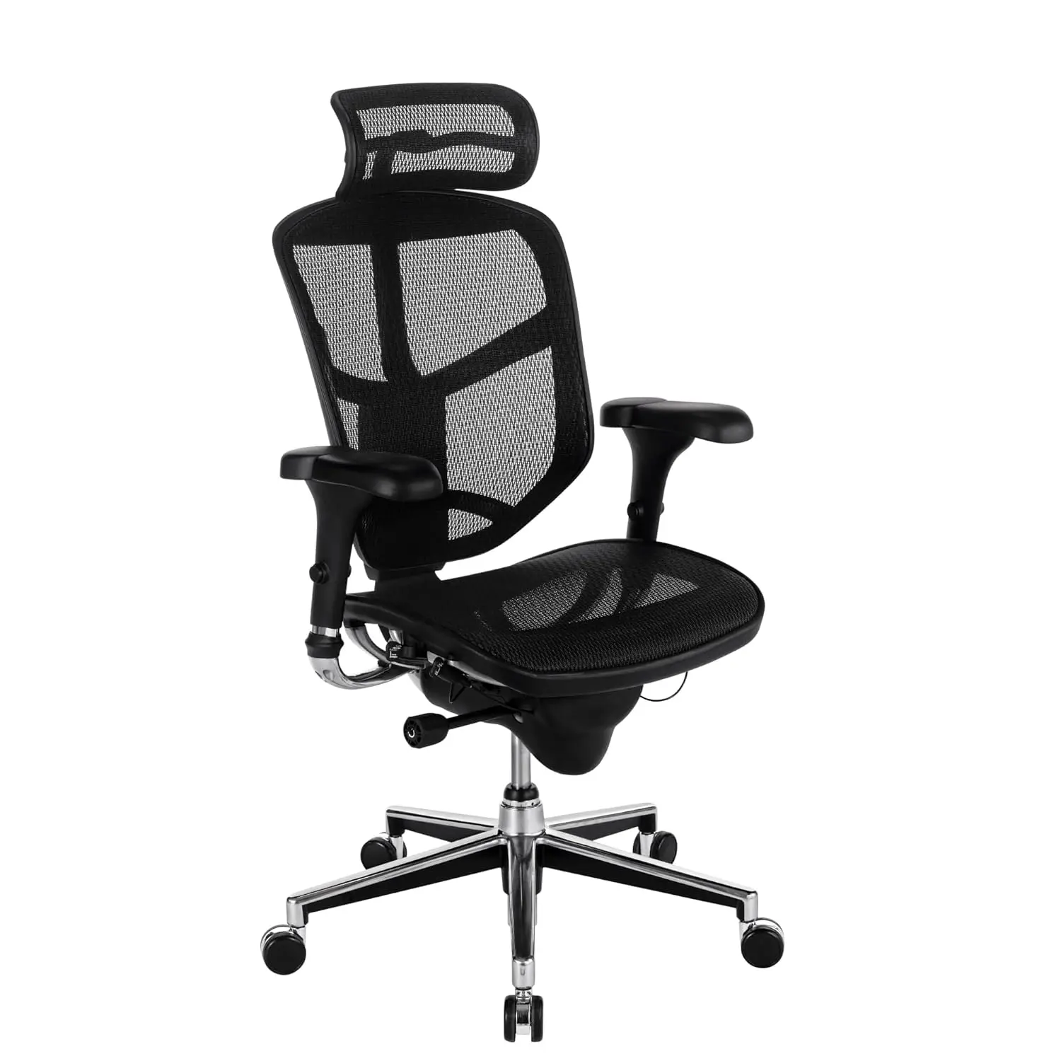 

Ergonomic Mesh High-Back Executive Office Chair Swivel Tilt Lumbar Support Black Customized