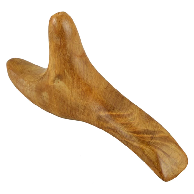

AAAU-4X Wooden Body Foot Neck Relax Blood Circulation Massager Triangular Spa Reflexology Massage Stick Tool