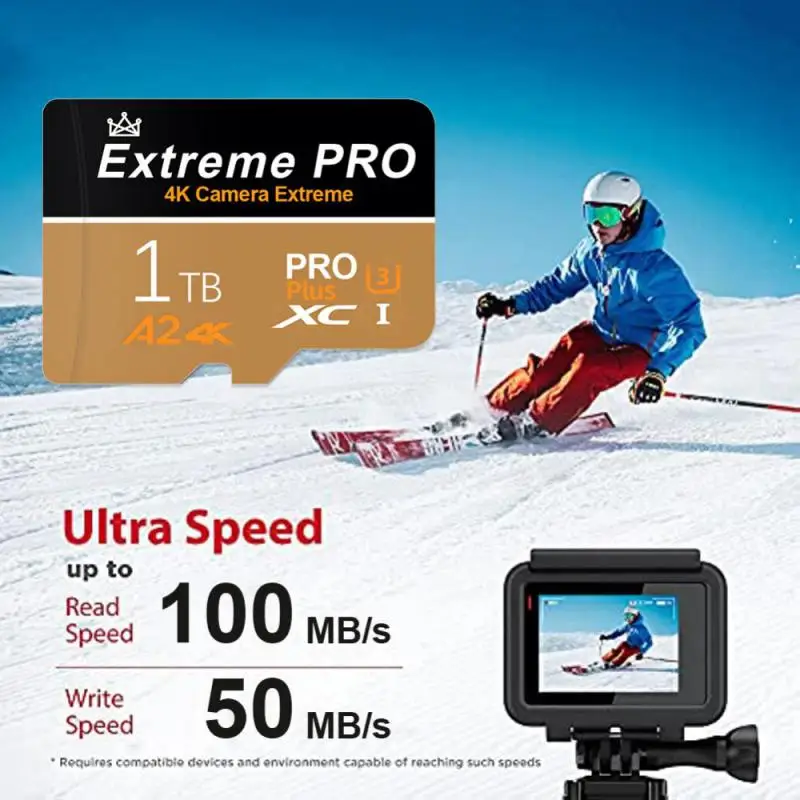 2TB 1TB SD Card 512GB 4k Micro Memory Card 128GB 256GB 1TB High Speed Class10 mini SD Flash Card for mobile phones/PC/Cameras