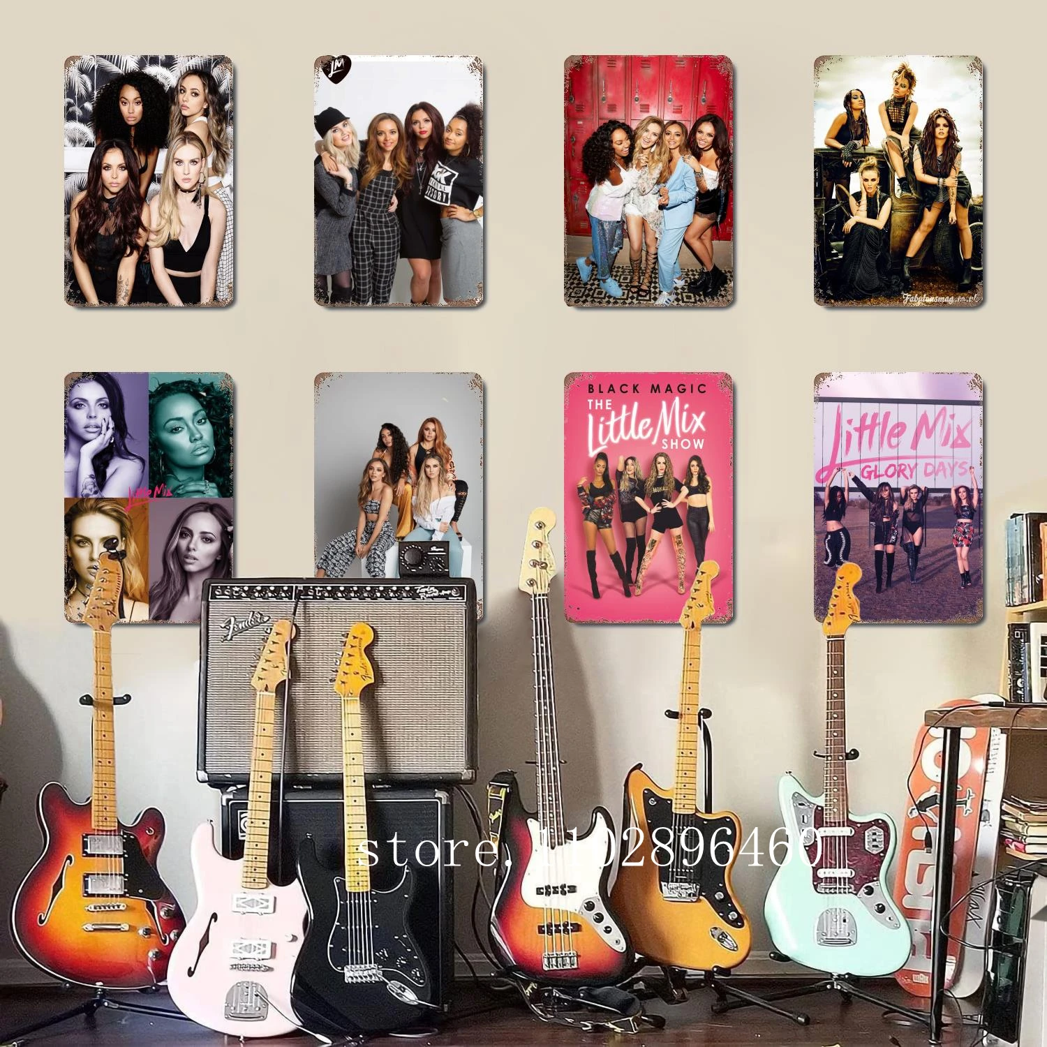 

little mix Singer Metal Plaques & Signs wall decor Vintage Tin Signs Captain Metal Poster Decor for Bar Pub Club Wall Decoration