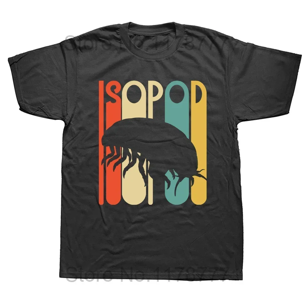 Streetwear Short Sleeve EU Size 2024 100% Cotton High Quality Unisex O neck T-shirtsI Love T Shirt Isopods Animals Lovers Gift