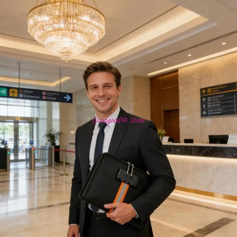 

Locking Flame Immune Document Planner Transportable for Telecommute Travel