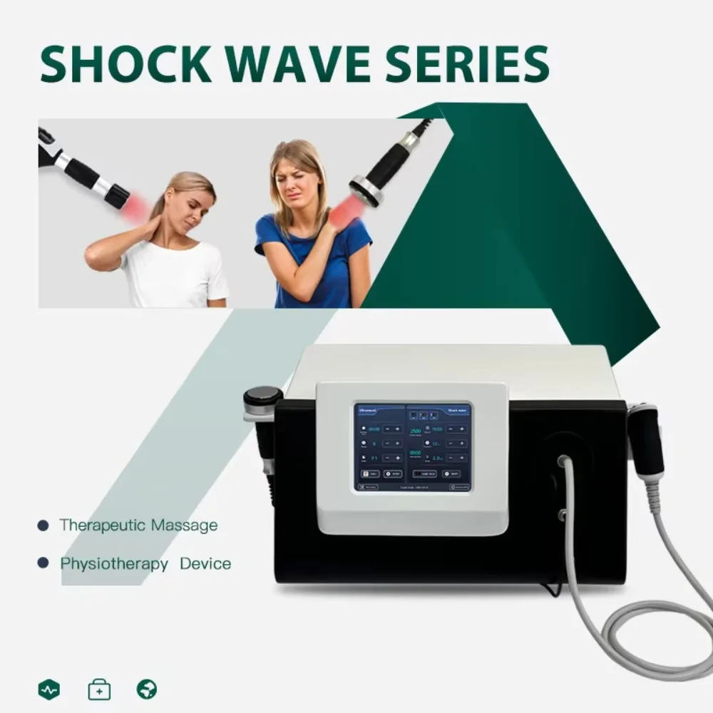 

2 In 1 Radial Shockwave And Ultra Care Pro Ultrasound Physical Therapy Machine For Pain Relief For Home Use