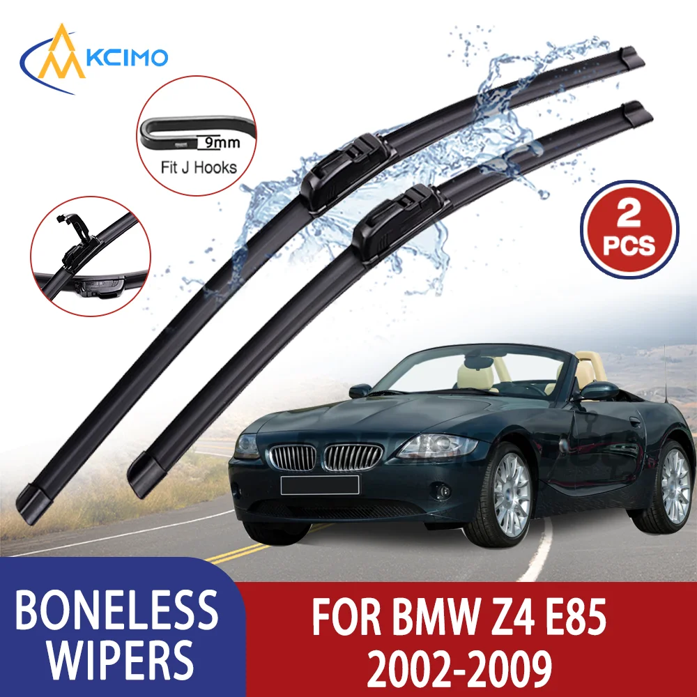 Kcimo Für BMW Z4 E85 2002-2009 2003 2004 21 "+ 20" Auto Wischer U-typ Weiche Gummi ohne Knochen Wischer HD Leise Langlebig Automotive Wischer