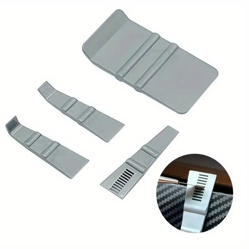 Micro Car Squeegee Vinyl Wrap Tool Kit Different Angled Edge for Car Body Wrapping Window Tint Decal Film Installation Tool