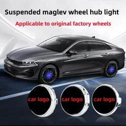 Hub Light Car Wheel Caps Light Center Cover Lighting Cap Floating Illumination LED For Kia GT Line Sportage Rio Picanto Sorento