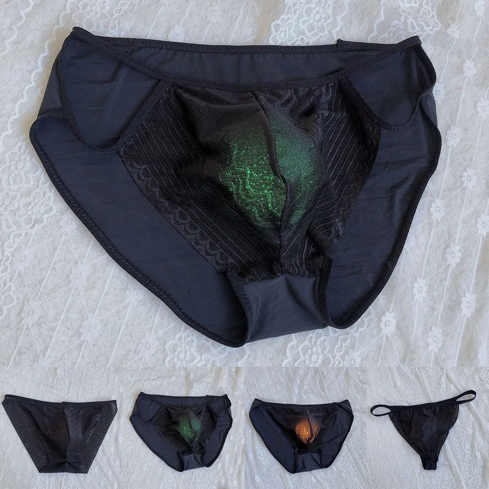 ชุดชั้นในกางเกงบุรุษ Underpant กลางแจ้งทุกวันในร่มบิกินี่เครื่องซักผ้า M ~ 2XL ไนลอนเซ็กซี่ยืด All Seasons