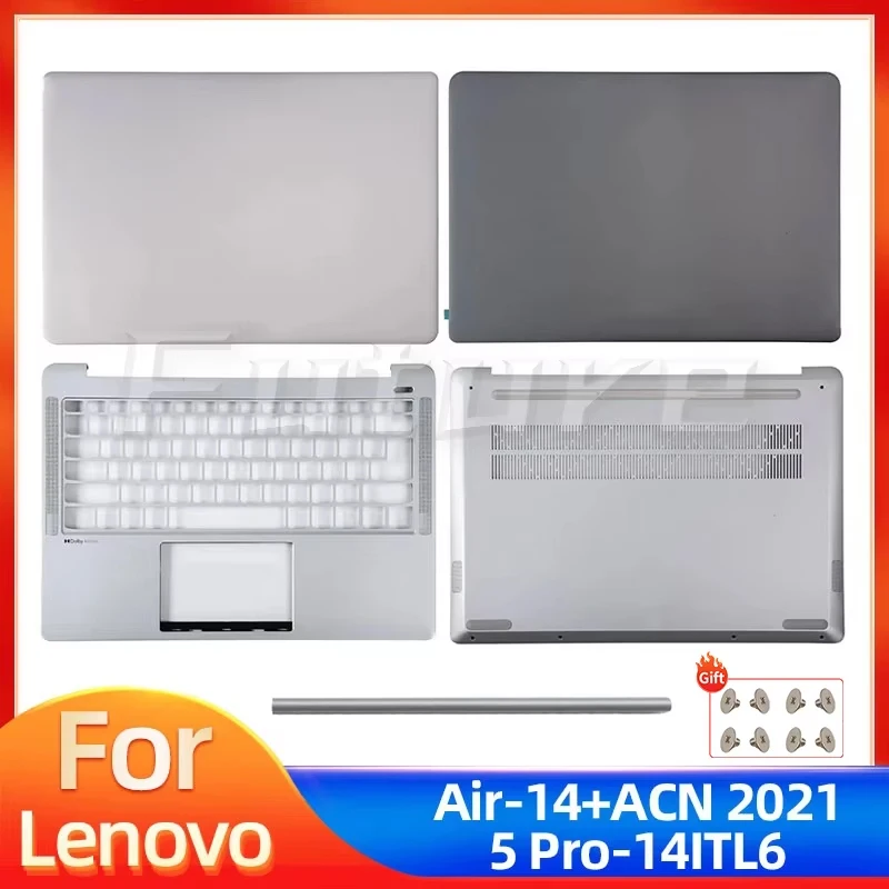 

New Original Case 5CB1C04846 LCD Back Cover Bezel Palmrest Bottom Case For IdeaPad 5 Pro 14ITL6 14ACN6 Air14 Plus 2021