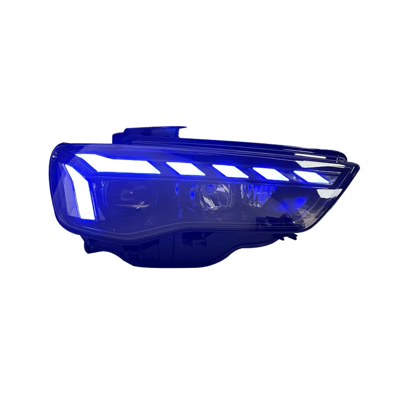 

Suitable for Audi A3 S3 8V 2013-2016, LED Headlight Assembly, Xenon/Halogen Upgrade Projector Lens Front Headlamps