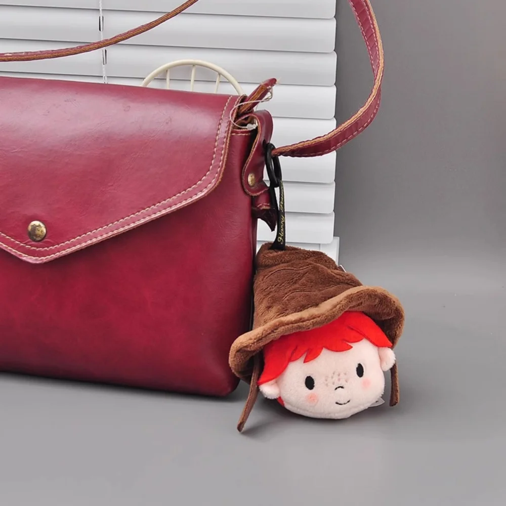 本物のハリーポッターぬいぐるみ分岐帽子人形キーホルダー学生バックパック装飾かわいい漫画伸縮リバウンドおもちゃギフト