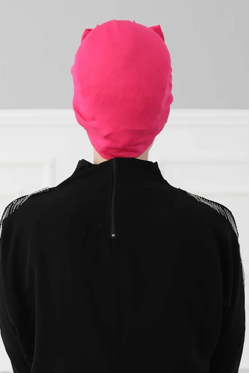 Os peigné papillon fuchsia