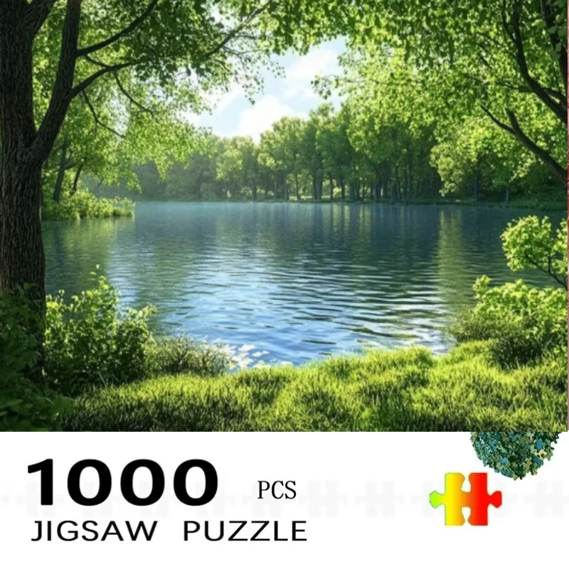 500 Pieces Creative Jigsaw Puzzle Scenery Assembling Picture Adults Anti Stress Puzzles Toys For Kids Games Xmas Gift