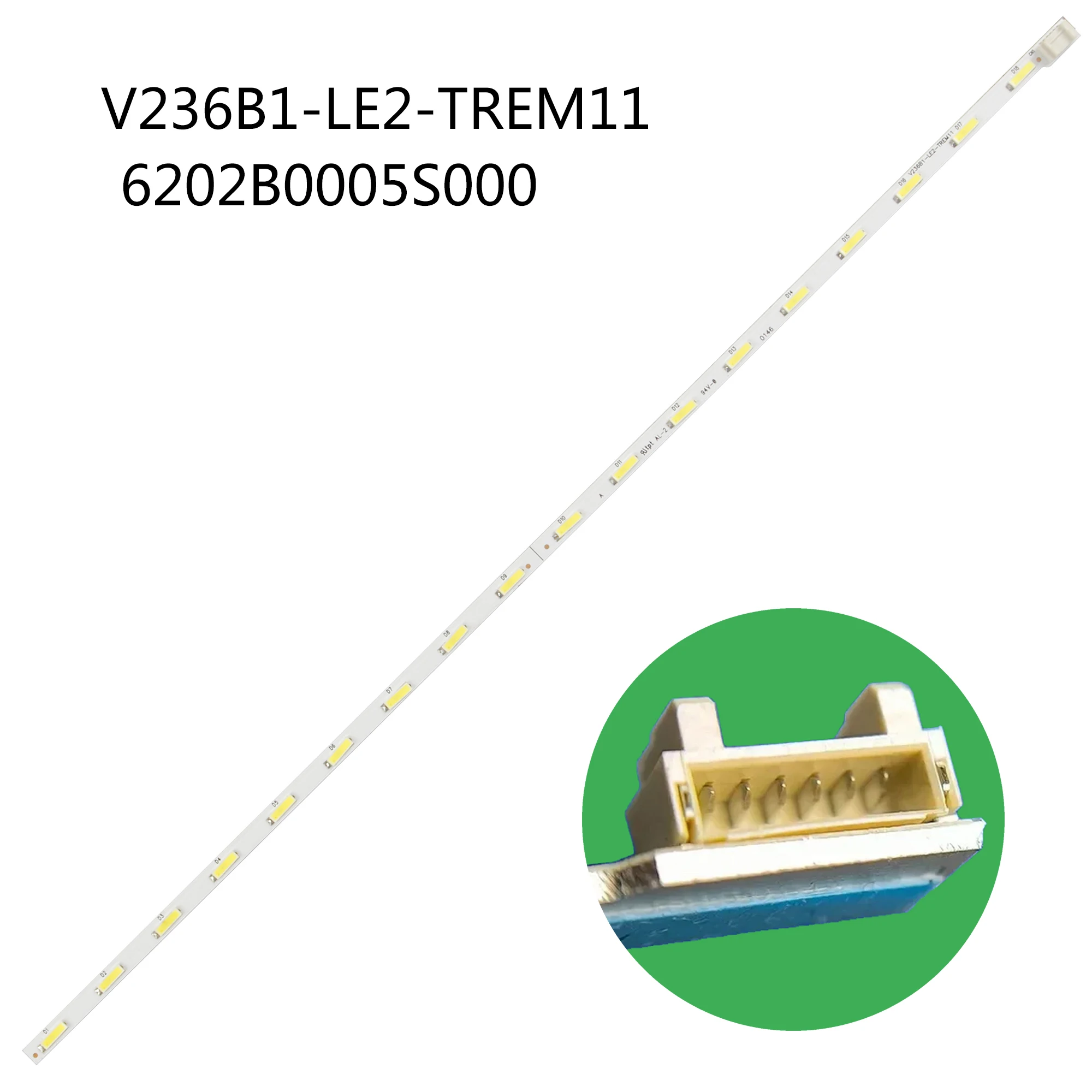 

Светодиодная лента для телевизора 24MT49U 24LH451U 24LB450U 24LB457U 24LH450U 24MT45D UN24H4500 V236B1-LE2 22MA31D 6202B0005S301 6202B0005S300