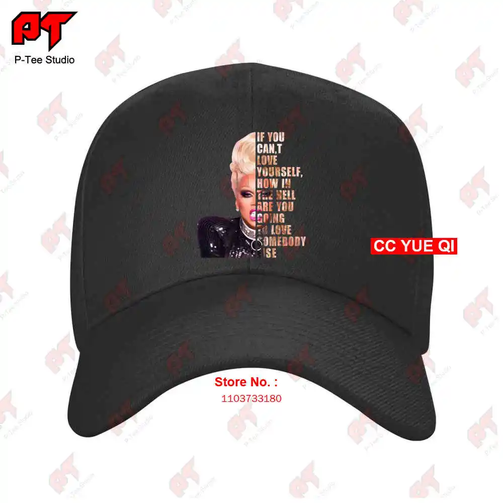 Rupaul Love Yourself-Loose Fit Lgbtq Drag Race Fan Baseball Caps Truck Cap EMDR