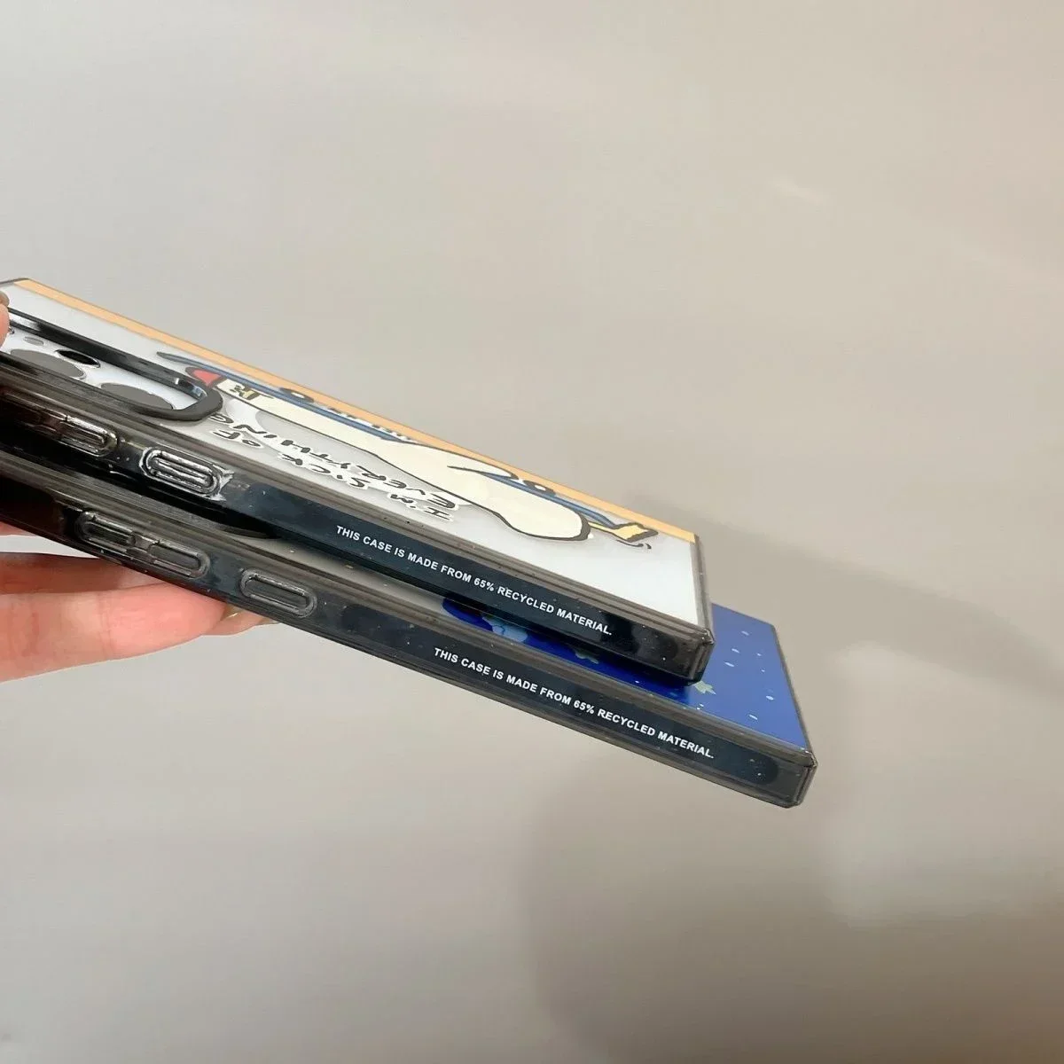 Lazy Duck MagSafe Acrylic Border Magnetic Phone Case for Samsung Galaxy S22U S23 Ultra S24 Ultra Cover Protective Shell