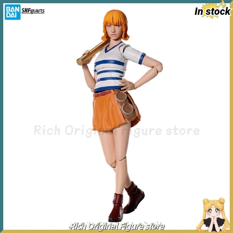

【In Stock】Original BANDAI S.H.F Nami ONE PIECE Anime Figure Model