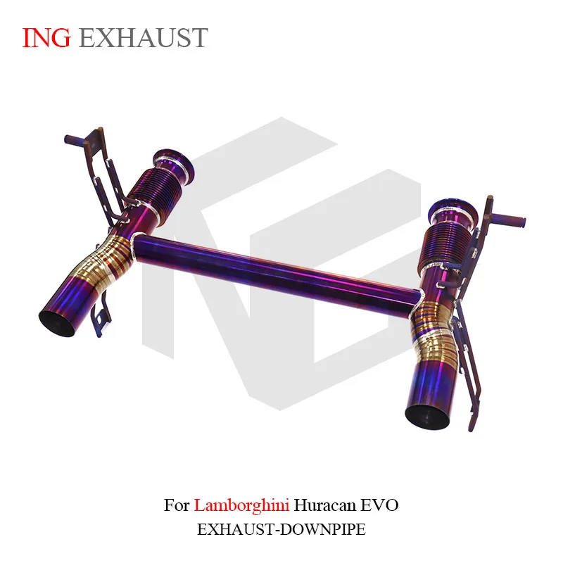 

ING Catback Titanium for Lamborghini Huracan EVO Simple No Valve and Muffler DC Tuning Pipe Exhaust System