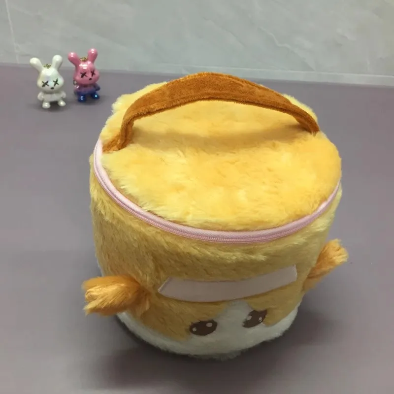 New Cute Anime PUI PUI Molcar Potato Shiromo Mouse Girls Plush Cosmetic Bags Cases Children Stuffed Makeup Bag For Women