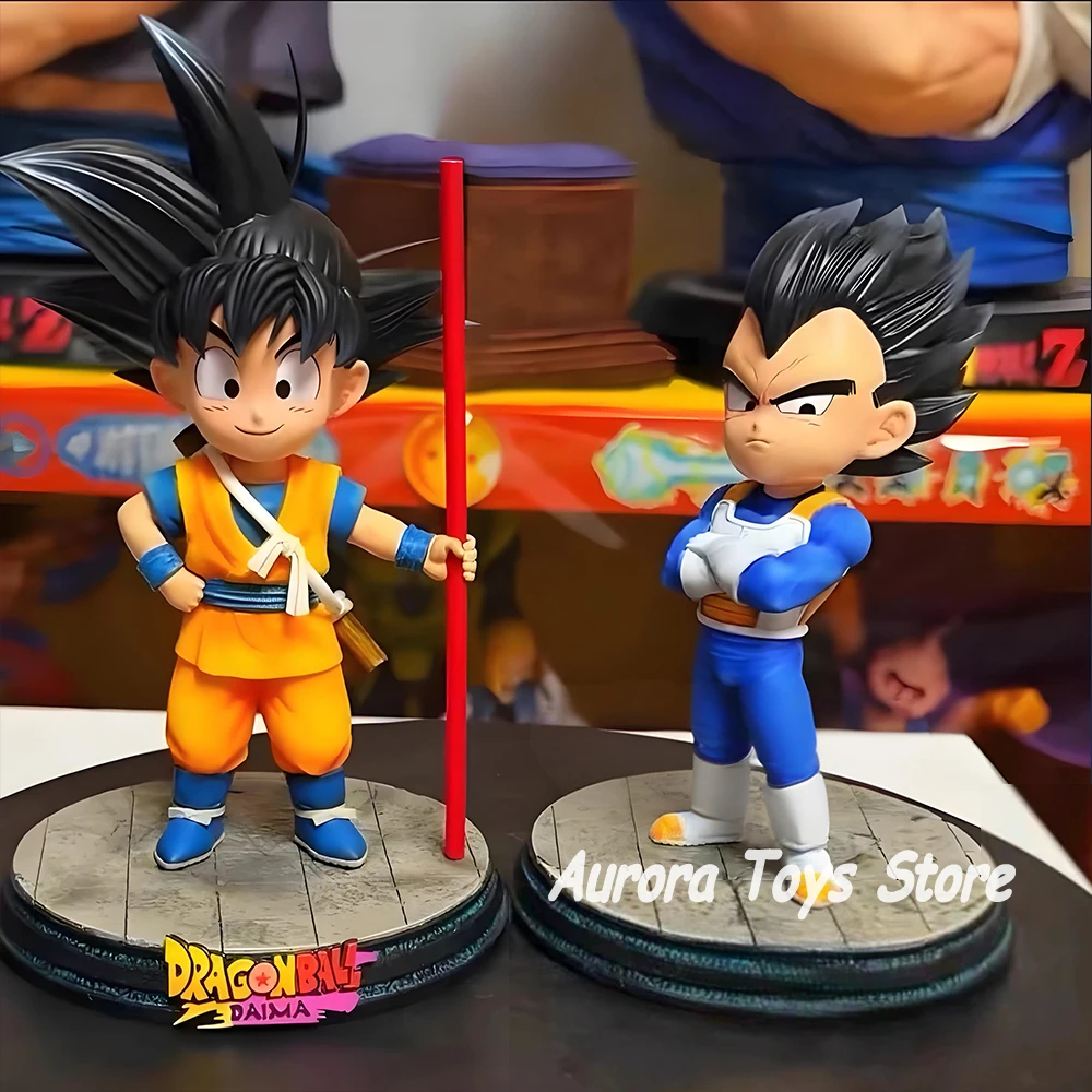 Figura de acción de Dragon Ball Daima, Vegeta Goku, Super Saiyan 4, estatua coleccionable de Pvc, modelo de juguete para regalos
