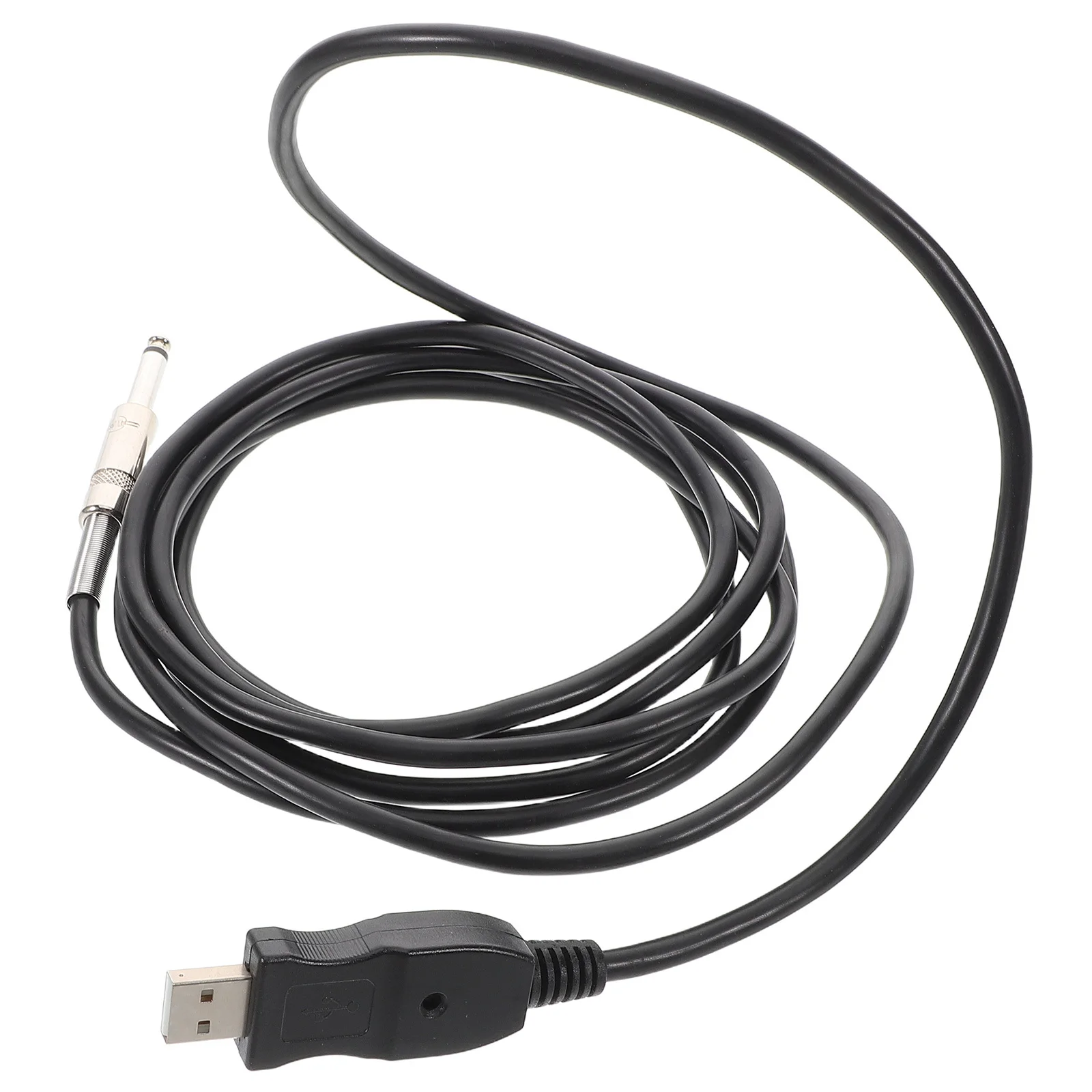 

3-Meter USB Guitar Cable High Fidelity Electric Guitar Cord for Pc Recording Noise Reduction Audio Link Adapter Instrument Wire