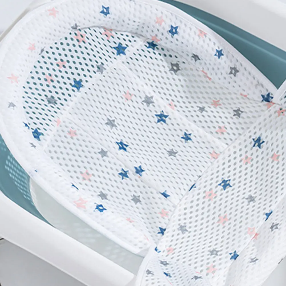 

Сетка-поддержка для купания младенцев, регулируемая по размеру, портативная, для ванночки и душа