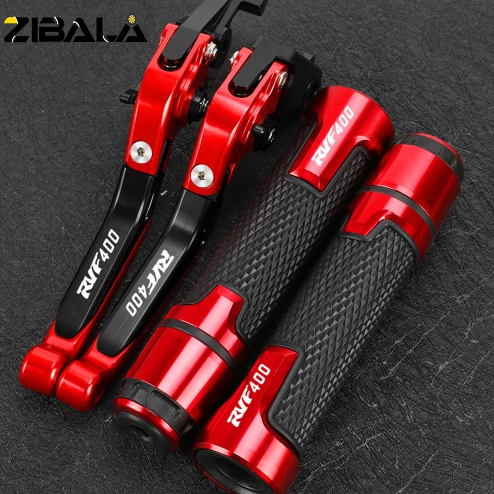 

Motorcycle Accessories Folding Brake Clutch Levers Handlebar Grip FOR Aprilia RVF400 NC35 1994 1995 1996 Handles bar Hand Grips