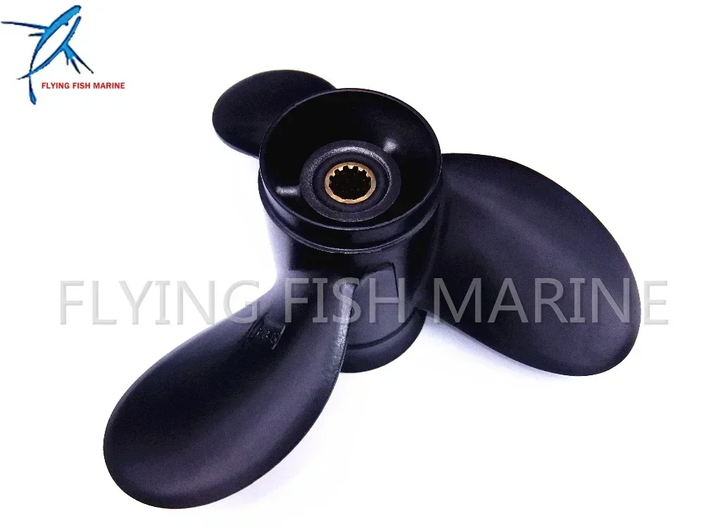 

Aluminum Alloy Propeller 8.9" x 8.3" F8.5 for Tohatsu Nissaan 8hp 9.8hp / Mercury 4-stroke 9.9hp 8hp outboard motors