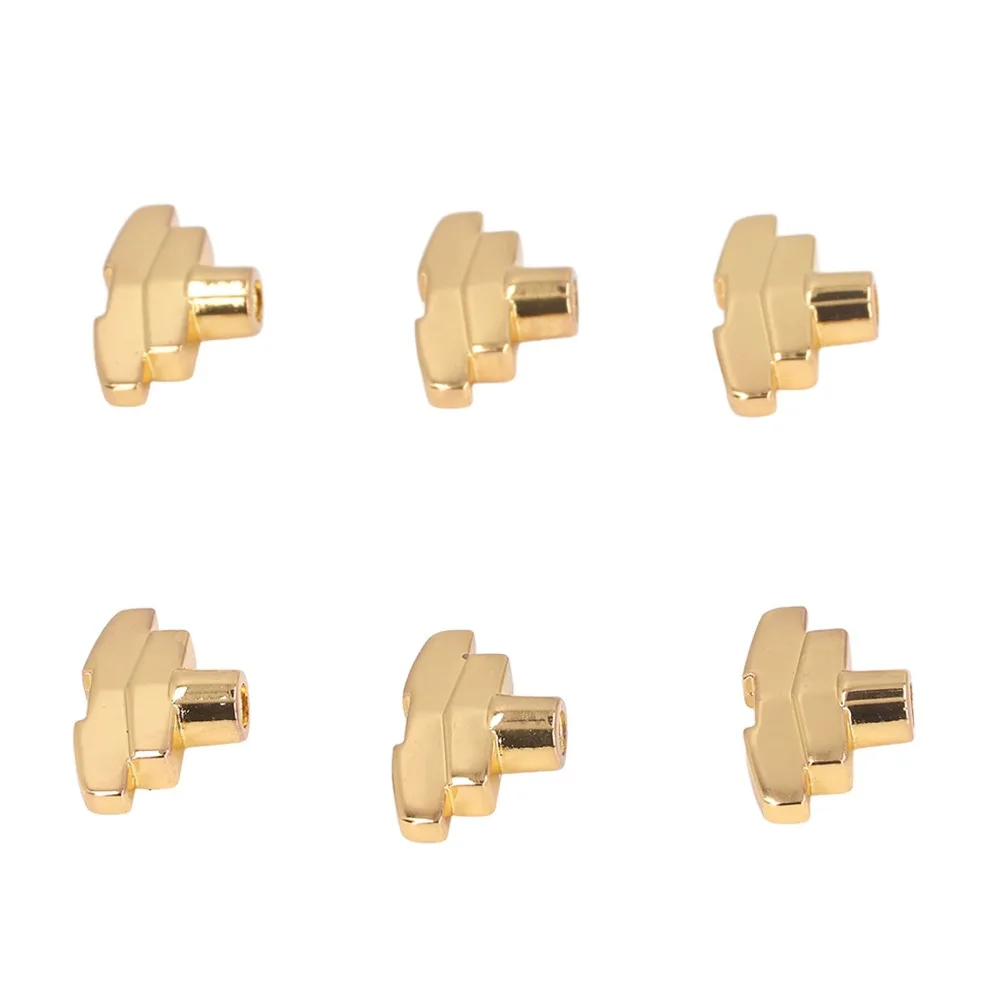 

6pcs Zinc Alloy Electric Guitar Screw​ Mounting Tool​ Gold/Silver/Black ​Neck Plate Mounting Screws Versatile ​Guitar Hardware​