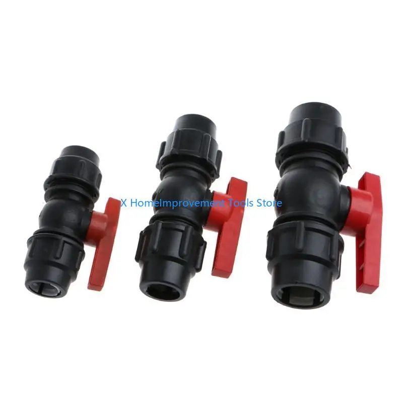

20mm/25mm/30mm Water Pipe Quick for Valve Connector PE Tube Ball Valves Accessor 31KA