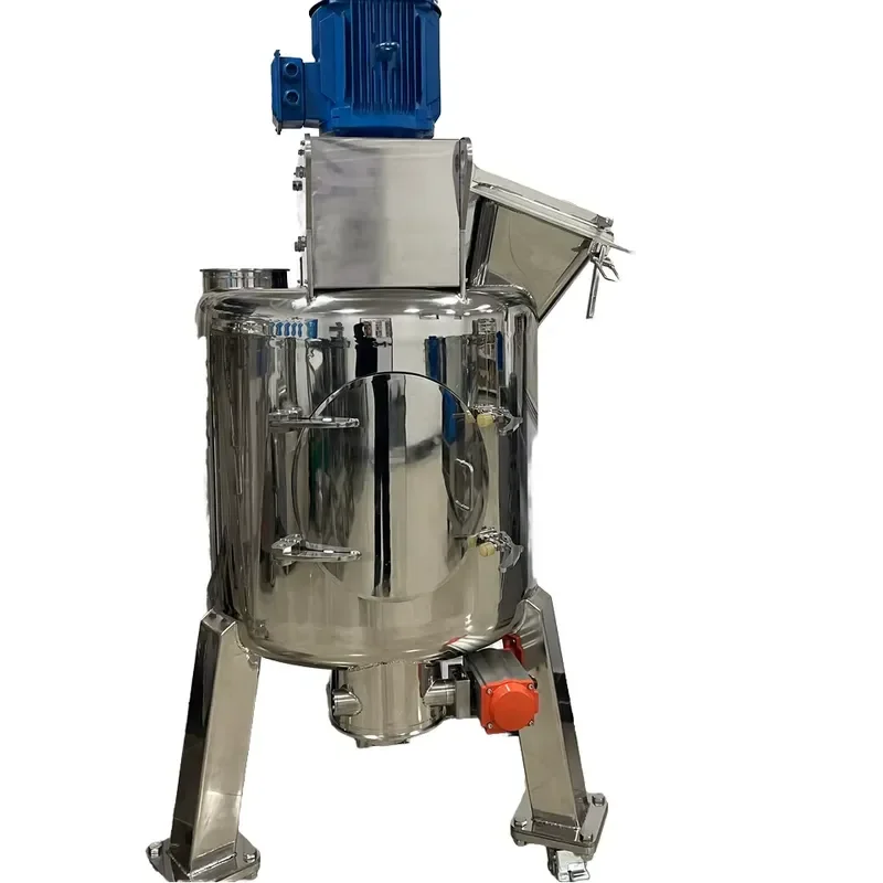 New Popular Powder Batch Blender Vertical Belt Spiral Mixer for Food Processing Industrial Mixing Equipment