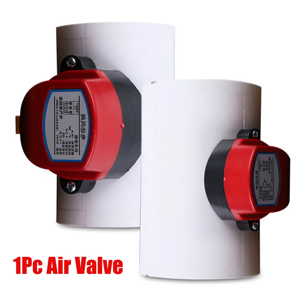 Plastic Air Damper Valve HVAC Electric Air Duct Motorized Damper For Ventilation