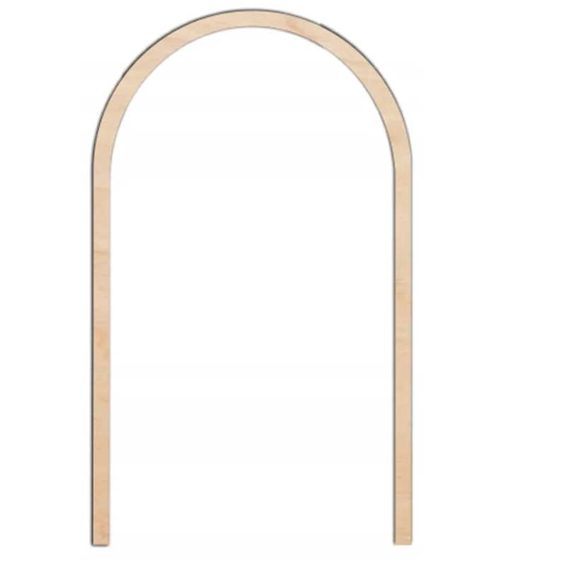 Super Large Unpainted Wood Arch Frame DIY Wall Decor Multiple Sizes Available Arch Trim Big Bundle Wooden Arch