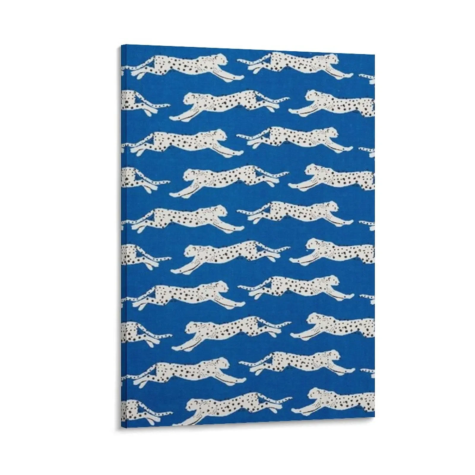 

blue leopard Canvas Painting poster mural room decorations