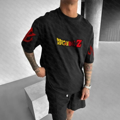 

Японское аниме Dragon Ball Little Sun Wukong, американская тяжелая футболка с короткими рукавами, мужская белая футболка в стиле ретро с короткими рукавами