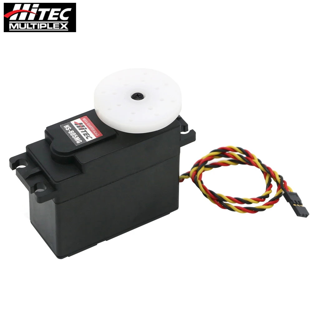 Hitec HS-805MG HS805MG 4.8V-6.0V Nước/Bụi Mega Hộp Số Kim Loại 8Mm Trục Đầu Ra Kép vòng Bi Servo Cho 1/5th Xe Ô Tô