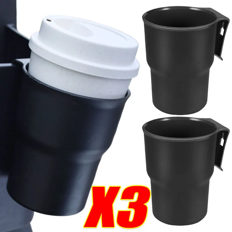 Car Vent Cup Holder Convenient Drink Holder Water Bottle Holder Electric Vehicle Multi-Functional Storage Cup Accessories 3PCS