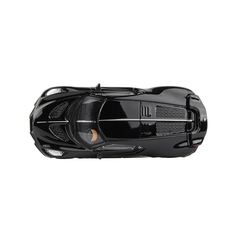 1:64 Bugatti La Voiture Noire Speelgoedauto 1/64 Jkm Voertuig Miniatuur Model Gratis Wielen Diecast Zinklegering Metalen Collectie Cadeau