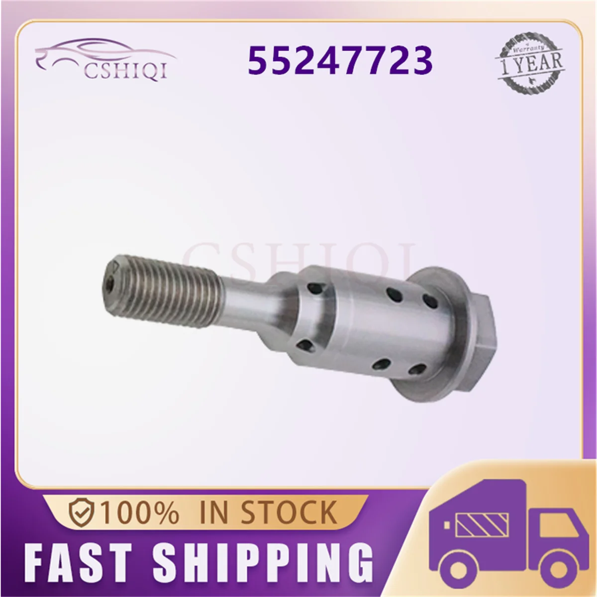 Válvula de tornillo central de componente de motor 55247723 para Fiat Toro 1,8 2016 Jeep JEEP Ram 1000 1.8L 16V accesorios de coche al por mayor