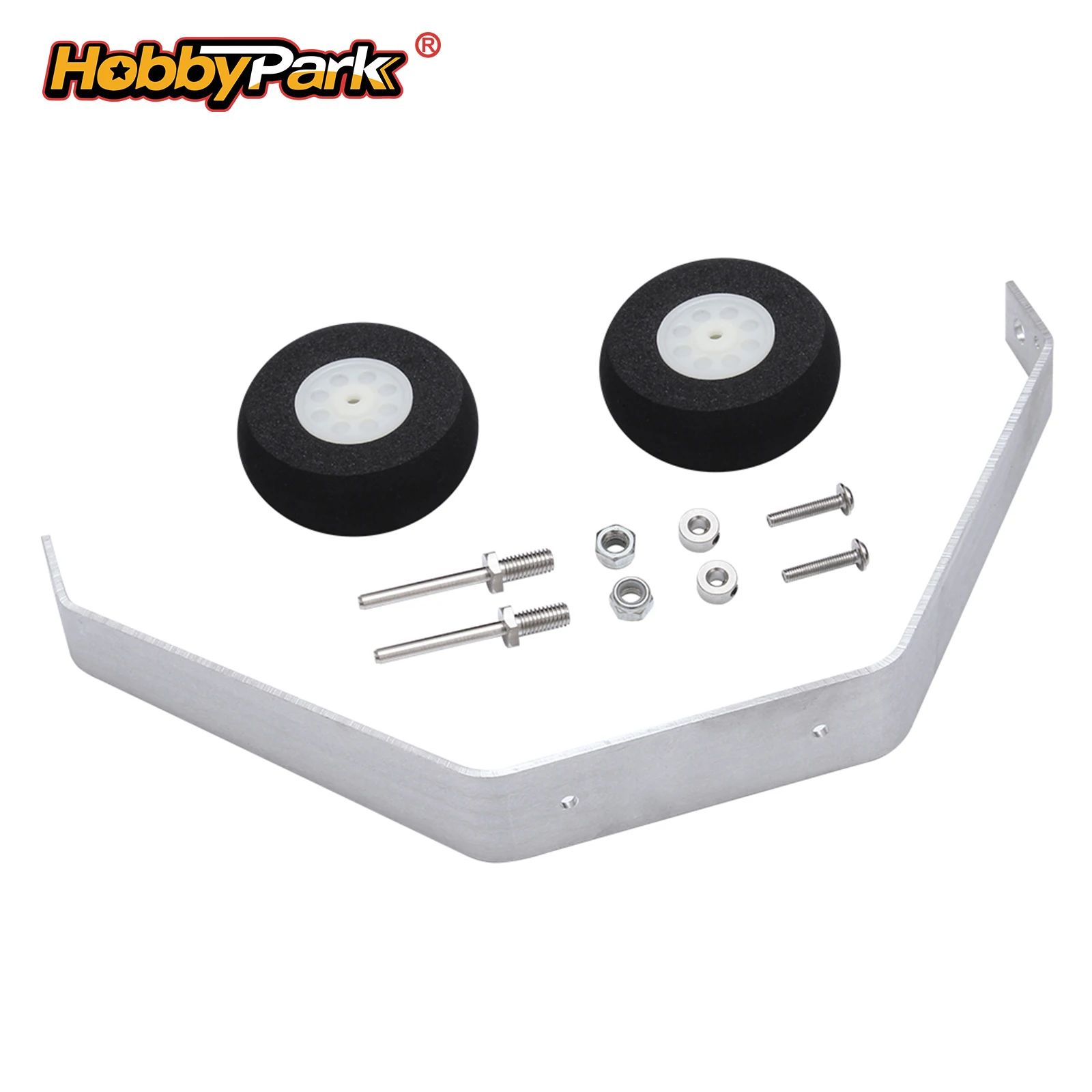 HobbyPark RC Airplane Jet Landing Gear Wheel Kit for 25–40 Class DIY Accessory Upgrade Parts