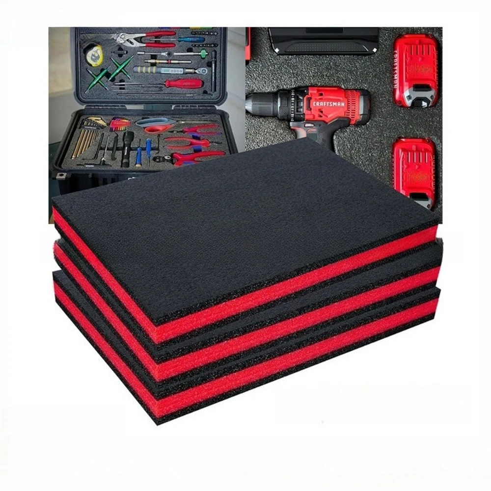 Camera Case Storage Liner Sanding Sponge Block Pad - Packing Accessories 4Pcs Tool Box Foam Inserts Packing Pads Cushioning