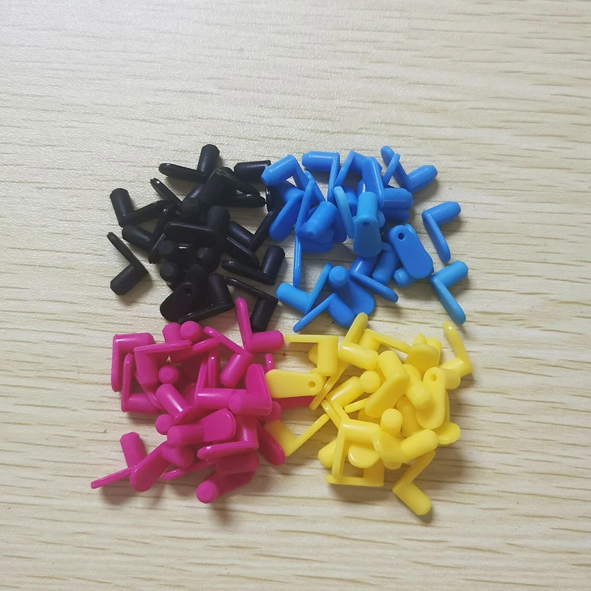 12x4mm Ciss Accessories Printer Refill Ink Cartridge Liangong Part Silicone Rubber Plug For Continuous Ink Supply System